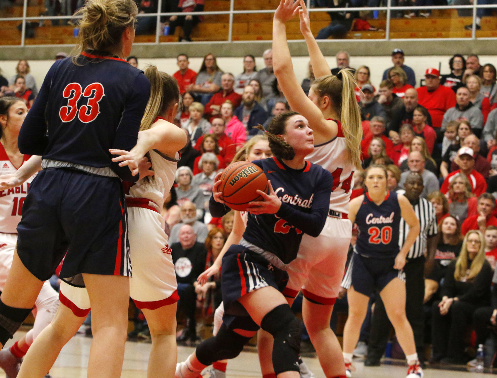 Gallery: 2A girls basketball semistate: South Central vs. Frankton